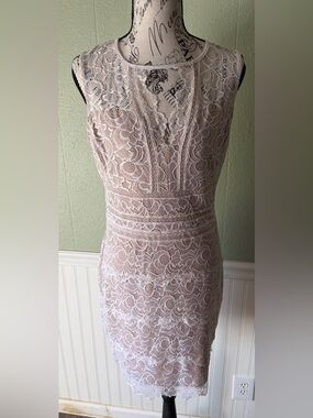 Guess Los Angeles Lace Shealth Dress